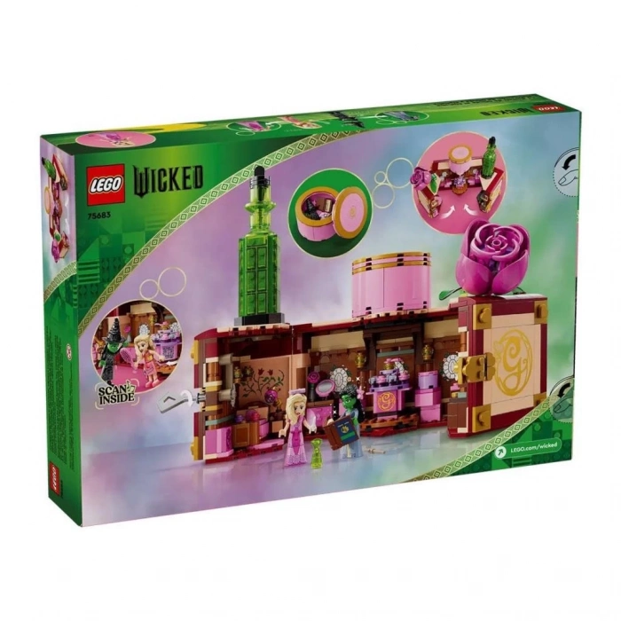 BFS   75683 Lego Wicked - Elphaba ve Glindanın Yurdu 740 parça +8 yaş