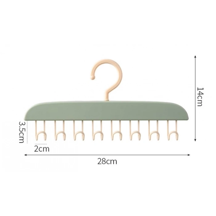 ÇOK SATAN BFS  8 Kancalı Çok Amaçlı Yapışkanlı Askı