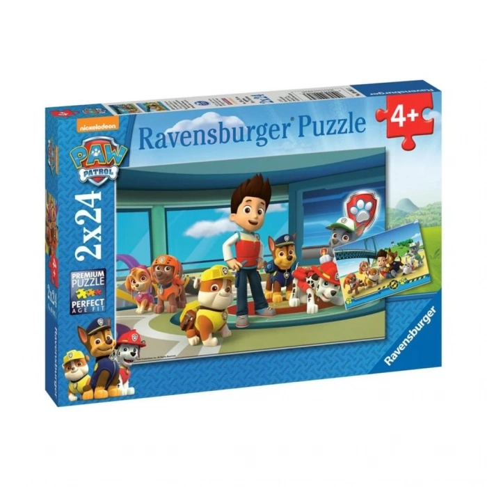BFS   90853 Paw Patrol 2x24 parça Ravensburger Puzzle