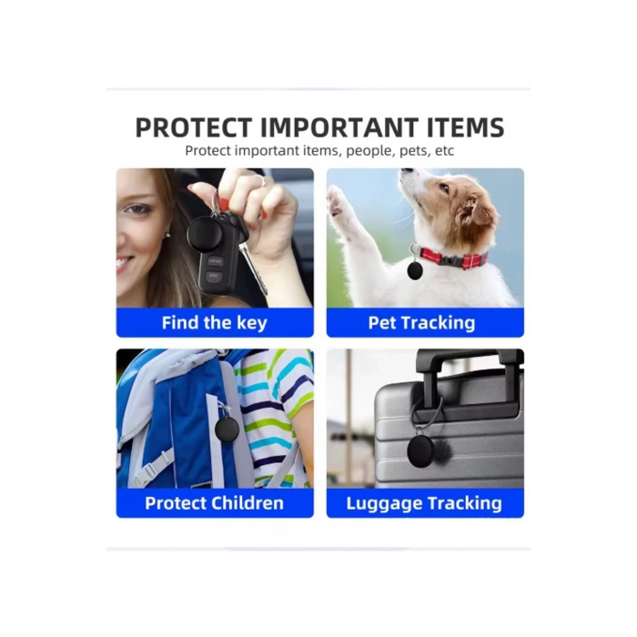 ÇOK SATAN BFS Airtag Android Konum Belirleme Akıllı Takip Cihazı Smart Finder Beyaz