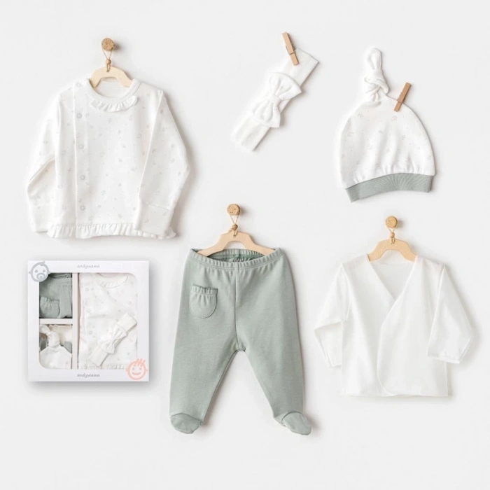 BFS   Andywawa AC25130 Cute Bear Friends 5Li Hastane Çıkışı Green