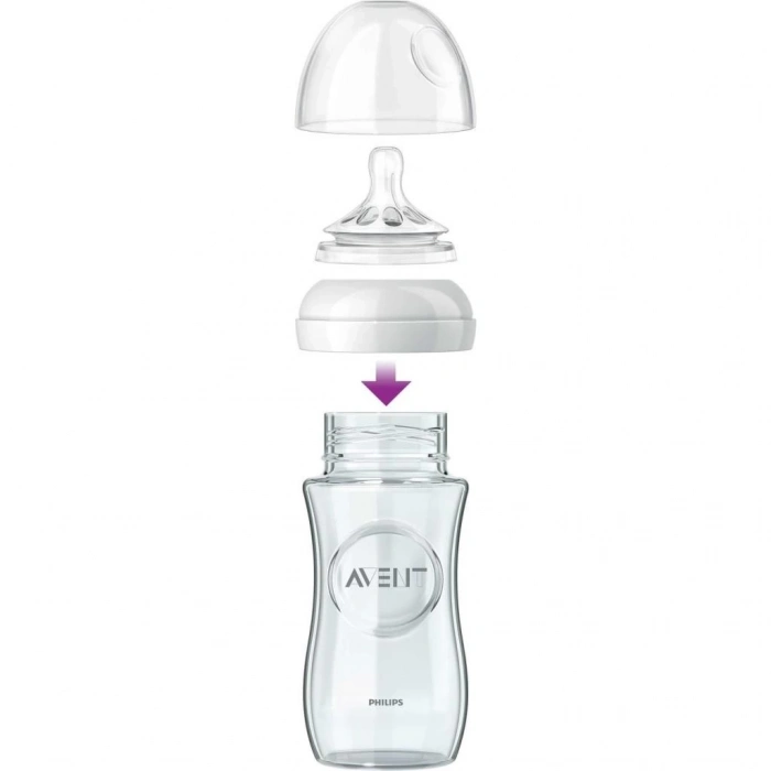 BFS     Avent Natural Cam Biberon 240ml SCF053/17