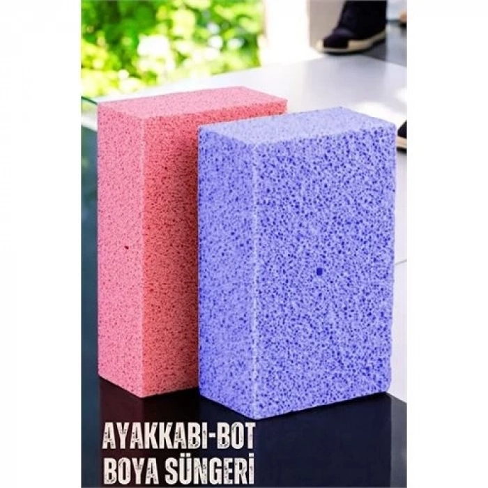 ÇOK SATAN BFS  Ayakkabı Boya Süngeri Bot Boyası Süngeri 2 Adet