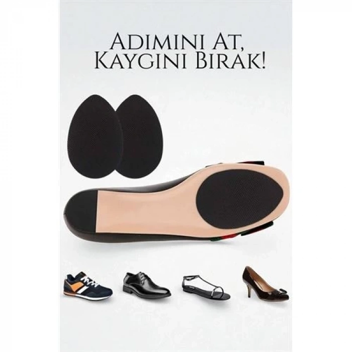 ÇOK SATAN BFS Ayakkabı Tabanına Yapışan Kaydırmaz Ped - Düşme Önleyici, Kendinden Yapışkanlı | Topuklu, Kösele ve Spor Uyumlu