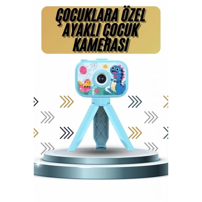 BFS Ayaklı Çocuk Kamerası Tripodlu Mini 1080p Hd Çocuk Kamera
