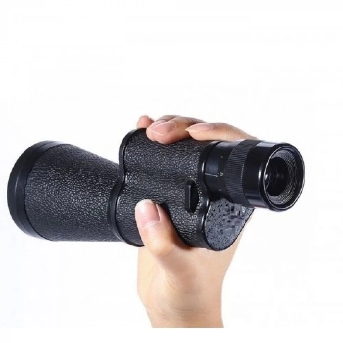 ÇOK SATAN BFS Baigish 7x50 Metal Deri Kaplamalı Rus Modeli Monoküler Dürbün