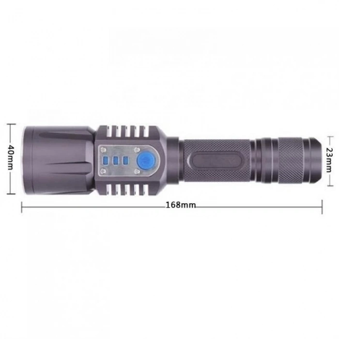 ÇOK SATAN BFS Baretta Brs18 Oto Şarjlı T6 Led 3000 Lümen El Feneri