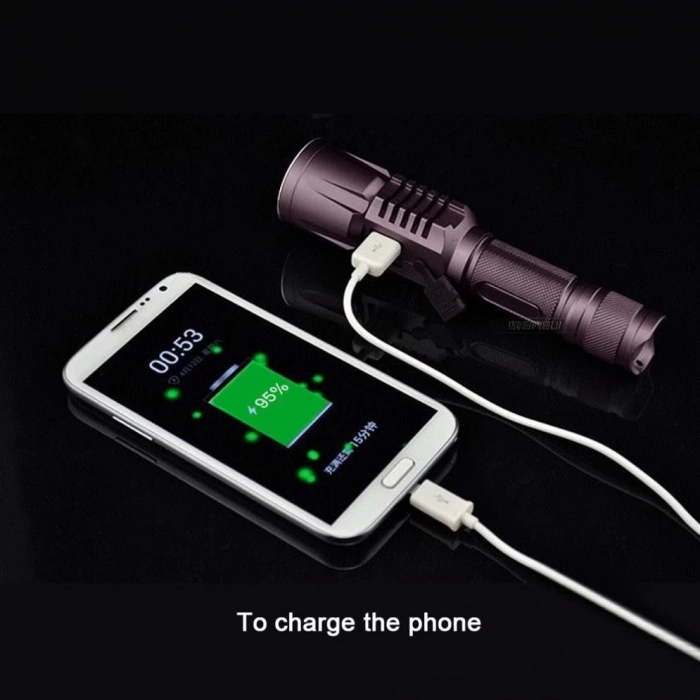 ÇOK SATAN BFS Baretta Brs18 Oto Şarjlı T6 Led 3000 Lümen El Feneri