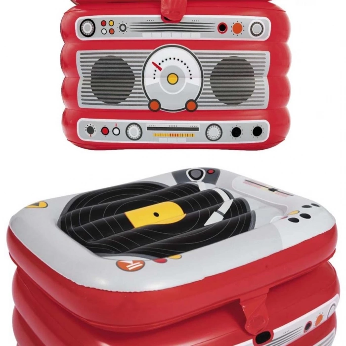 BFS   Bestway Retromusic Portatif Şişme Buzdolabı 31 Litre