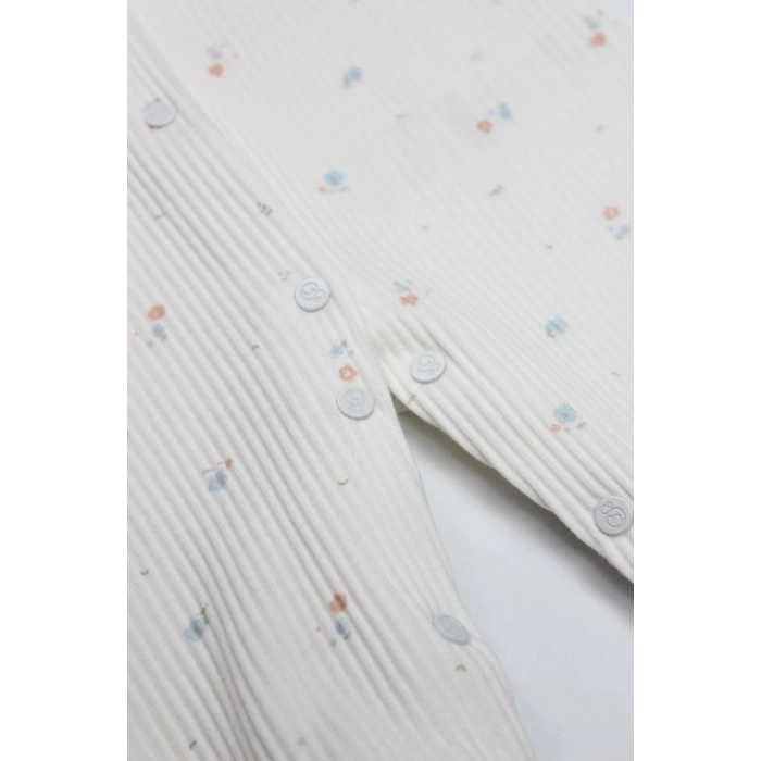 BFS  Bistyle Bloom White Tulum 15113 Ekru Gül Kurusu