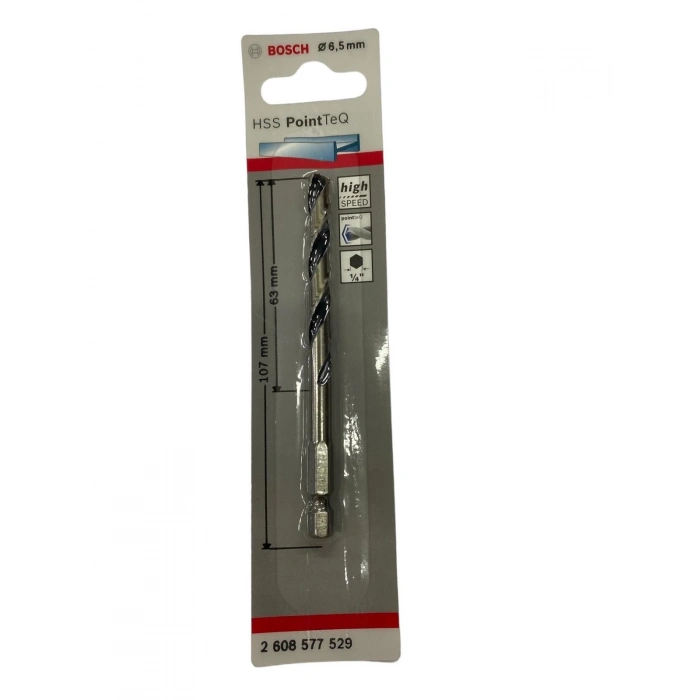 ÇOK SATAN BFS Bosch Pointteq Altıgen Şaftlı Hss Matkap Ucu 6,5 mm
