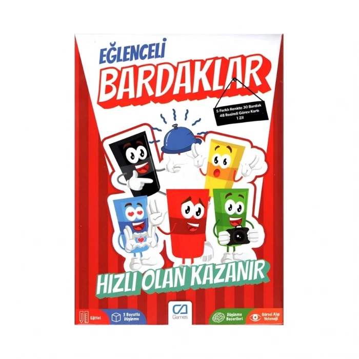 BFS  Ca Games Eğlenceli Bardaklar 5185