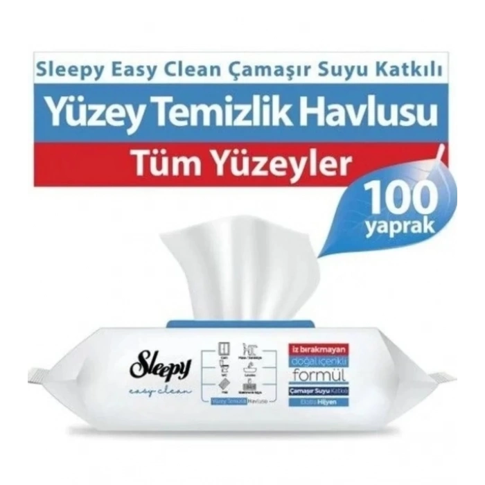 BFS    Çamaşır Suyu Katkılı Yüzey Temizleme Havlusu 100 Adet