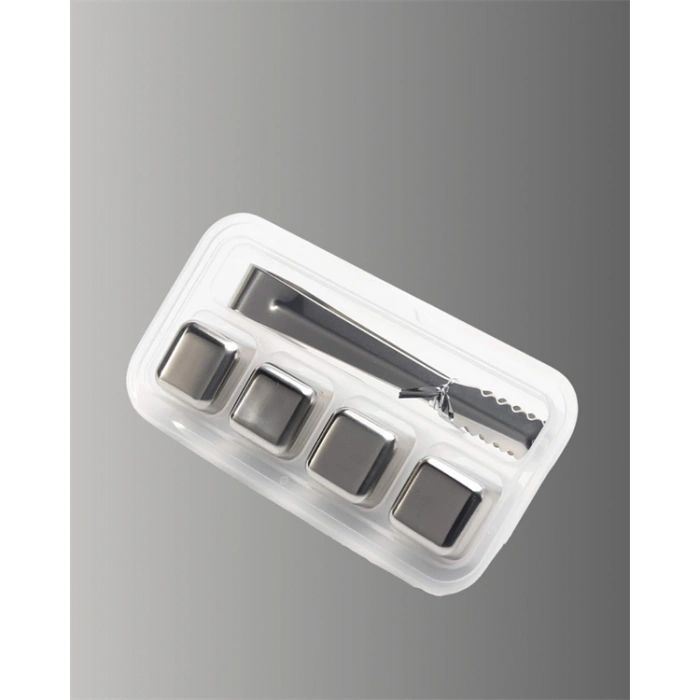 BFS Çevre Dostu Metal Buz Küpü ve Kullanışlı Klips Seti