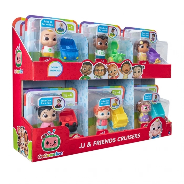 BFS   Cocomelon Araçlı Tekli Figür