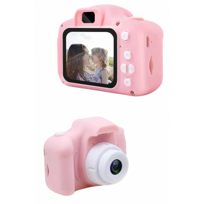 BFS Çocuklara Özel Fotoğraf Ve Video Çeken Mini Çok Renkli Fotoğraf Makinesi