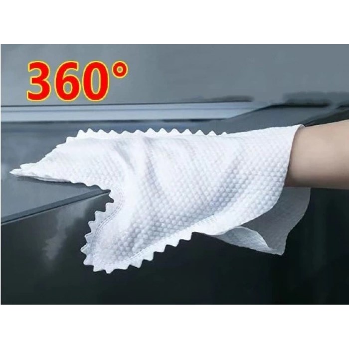 ÇOK SATAN BFS  Çok Amaçlı Temizlik Eldiveni Toz Alma Bezi 10 Adet