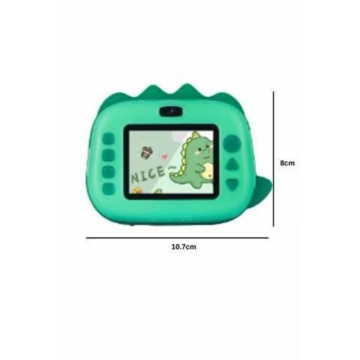 BFS Dijital HD Video Kamera Çocuk Fotoğraf Makinesi  Anlık Termal Rulo