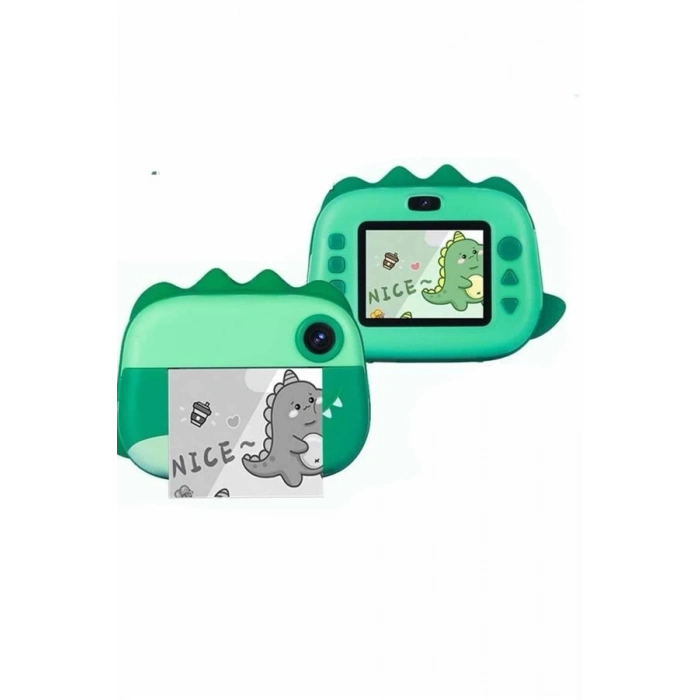 BFS Dijital HD Video Kamera Çocuk Fotoğraf Makinesi  Anlık Termal Rulo