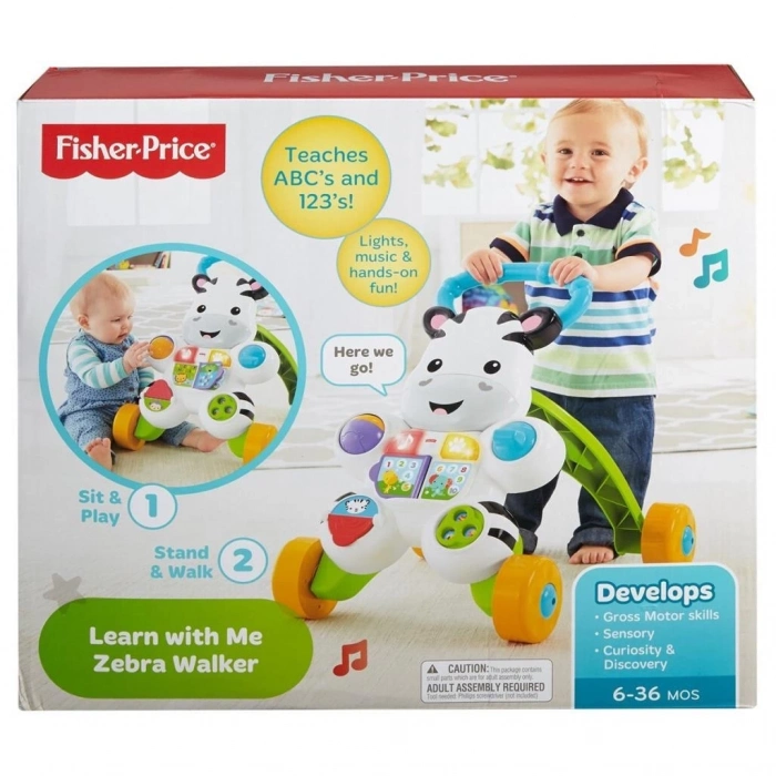 BFS  DLD80 Fisher-Price® Melodili Zebra Yürüteç
