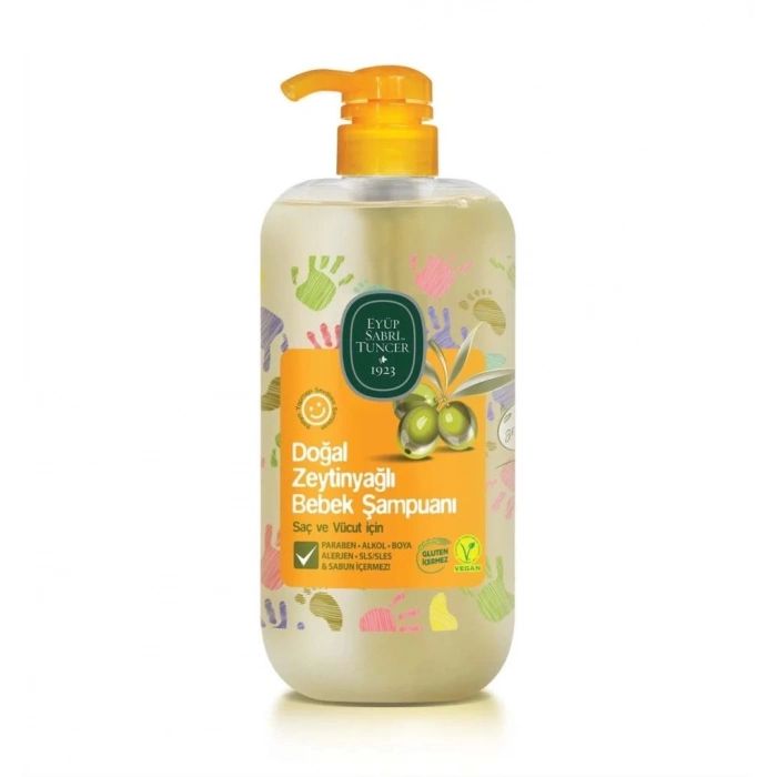 BFS    Doğal Zeytinyağlı Bebek Şampuanı 600ml
