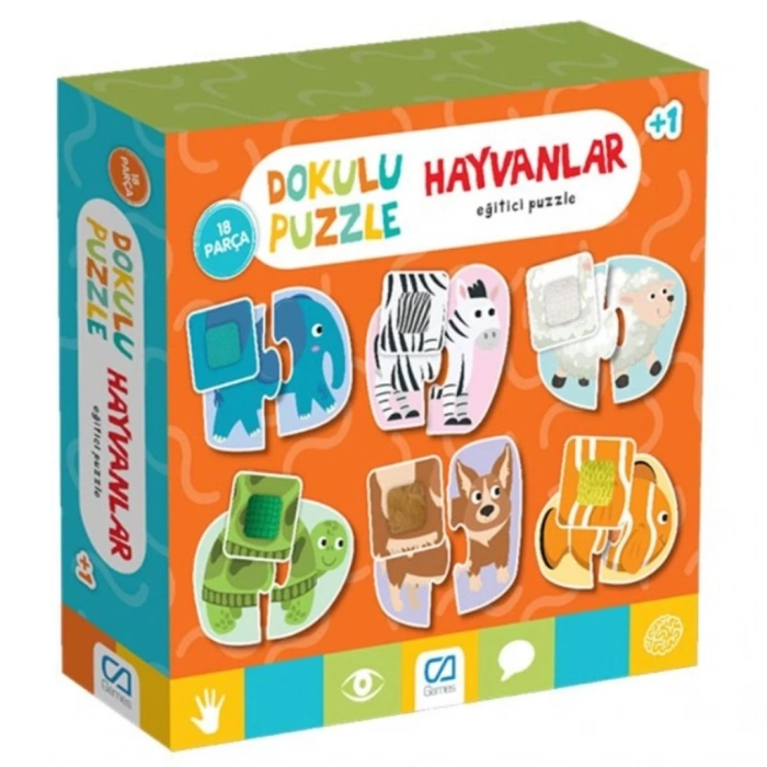 BFS  Dokulu Puzzle Hayvanlar