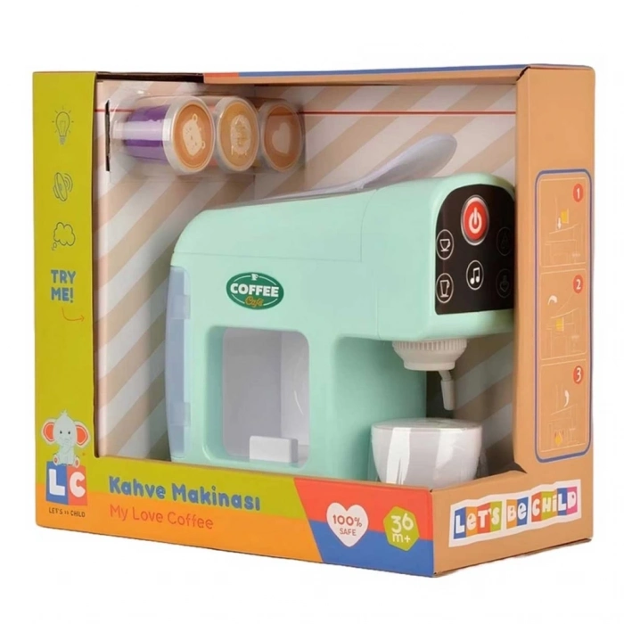 BFS  Dokunmatik Ekranlı ve Sesli Oyuncak Kahve Makinesi