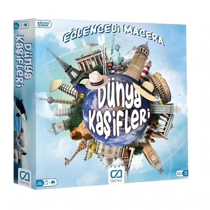 BFS  Dünya Kaşifleri Eğlenceli Macera Kutu Oyunu