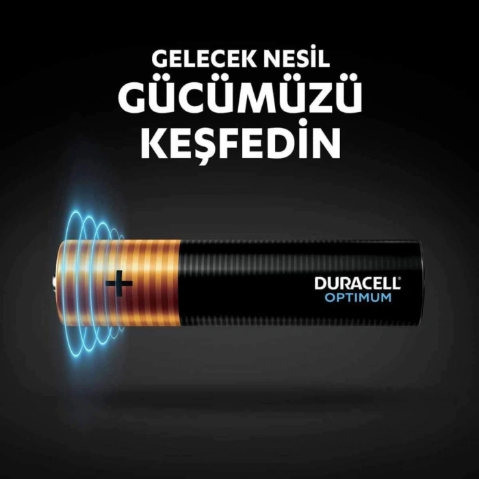 BFS   Duracell 4Lü Optimum AAA Kalem Pil