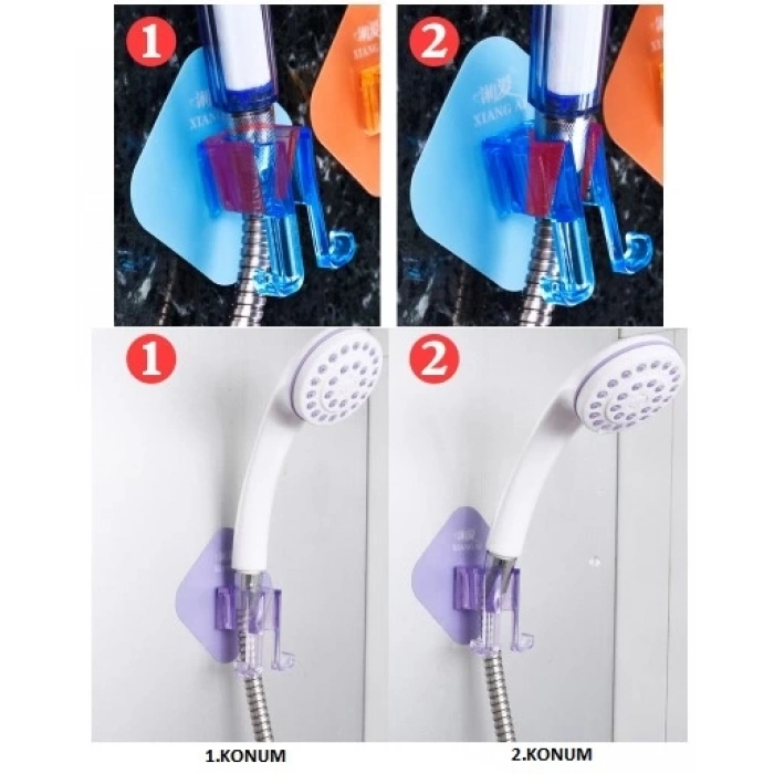 ÇOK SATAN BFS  Duş Başlık Tutucu ve Lif Askısı