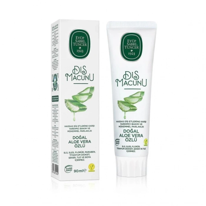 BFS   Eyüp Sabri Tuncer Doğal Diş Macunu 90 Gr Aloe Vera