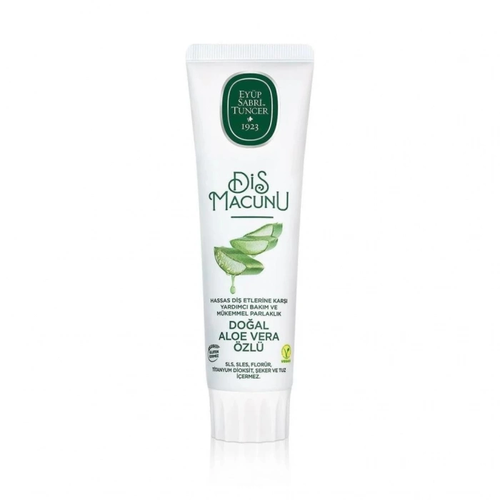 BFS   Eyüp Sabri Tuncer Doğal Diş Macunu 90 Gr Aloe Vera