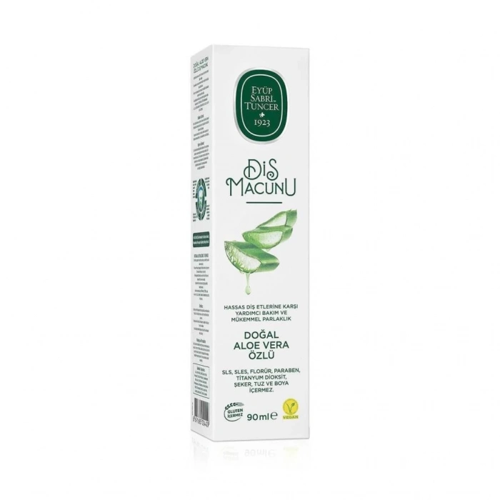 BFS   Eyüp Sabri Tuncer Doğal Diş Macunu 90 Gr Aloe Vera