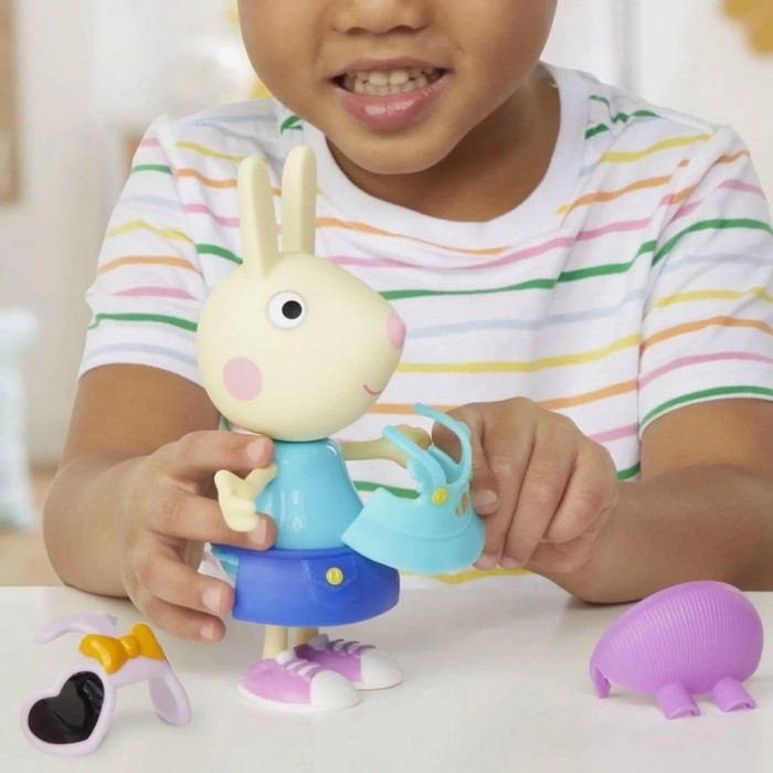 ÇOK SATAN BFS   F8859 Peppa Pig ve Ailesi Kıyafetli Figür Seti +3 yaş