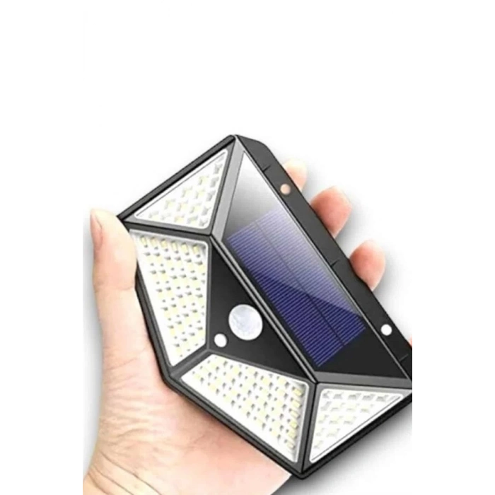 BFS Güneş Enerjili Bahçe Lambası 100 Led Bahçe Lambası Bahçe Aydınlatma