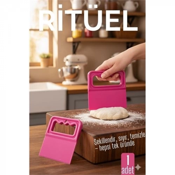 ÇOK SATAN BFS  Hamur Kesici Kazıyıcı ve Spatula  - Esnek Yapı ile Unlu Mamul Hazırlığı İçin Pratik Yardımcı