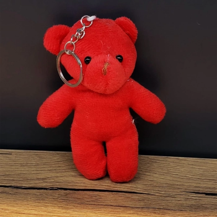 ÇOK SATAN BFS Hediyelik Kırmızı Tüllü Kese Ve Sevimli Ayıcık