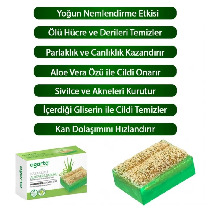 BFS     Kabak Lifli Aloe Vera Sabunu 125 Gr