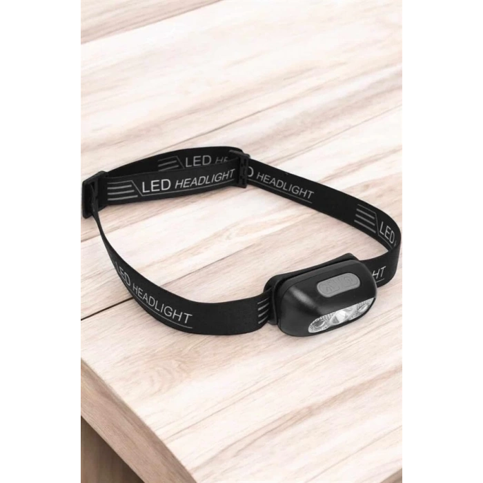 BFS Kafa Lambası Kamp Lambası Led Işık Şarjlı Ayarlanabilir