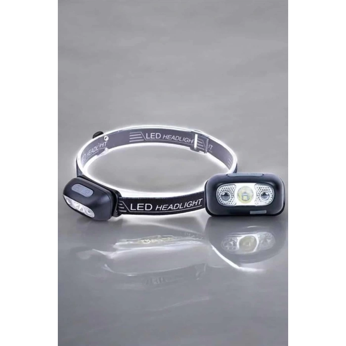 BFS Kamp Lambası Led Işık Kafa Lambası Balıkçı Lambası Ayarlanabilir