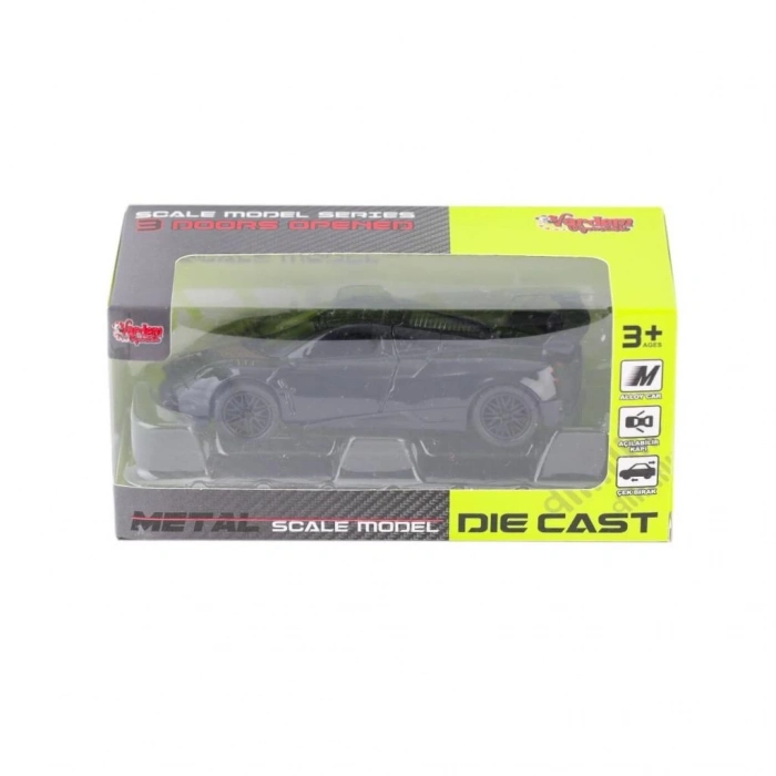 BFS  KM-36201A-Vardem Kutulu Çek Bırak 1:36 Metal Araba