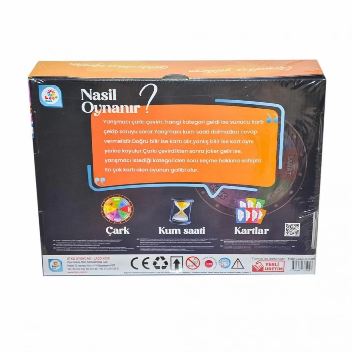 BFS  LC7505 Bilgi Çarkı - Laço Kids - Utku Oyuncak