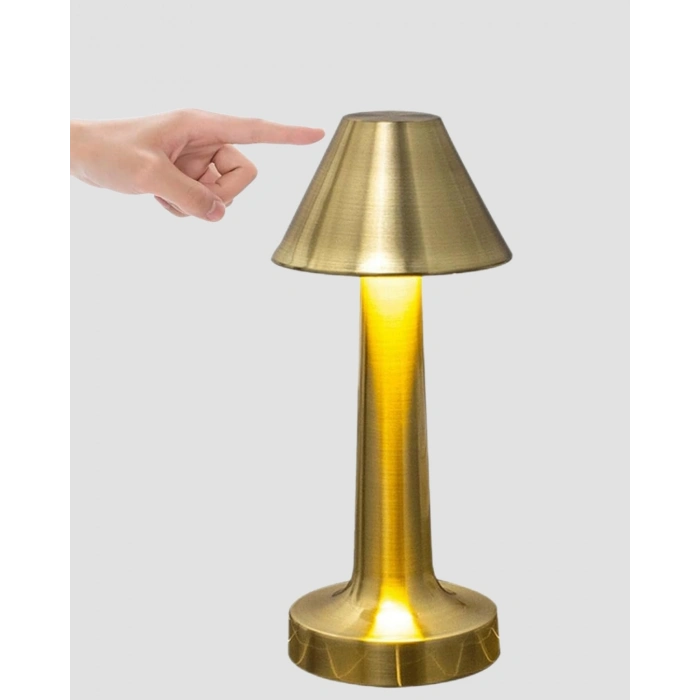 BFS LED Masa Lambası 3 Renk Ayarlı Şarjlı Kablosuz Modern Tasarım