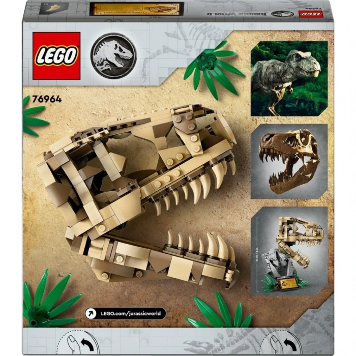 ÇOK SATAN BFS LEGO Juric World Dinozor Fosilleri: T. rex Kafatası 76964