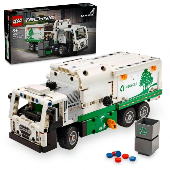 BFS   LEGO Technic Mack LR Electric Çöp Kamyonu 42167