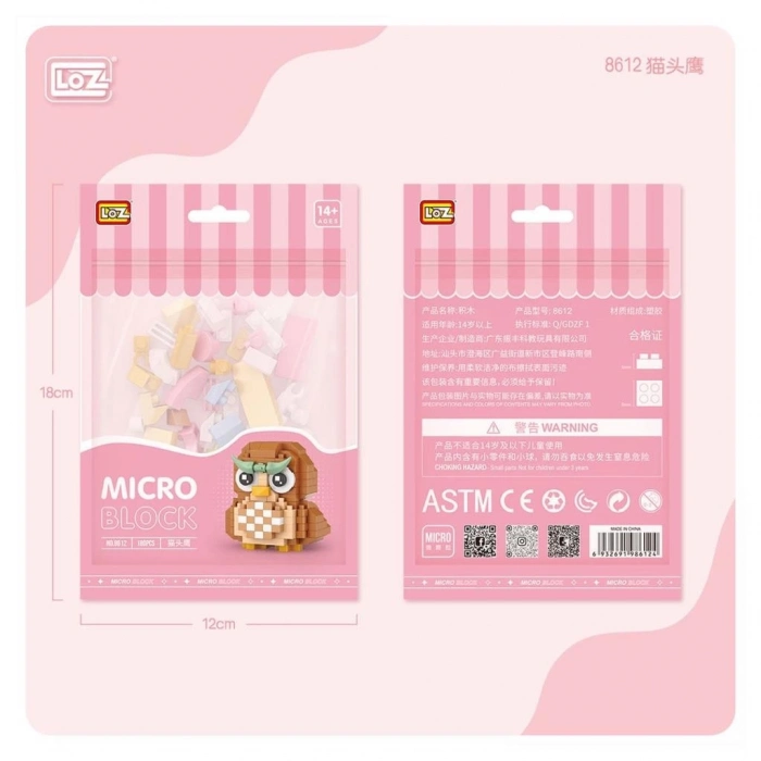 BFS   LZ8612 LOZ Blok Oyuncak Mini Poşet -Vagonlife