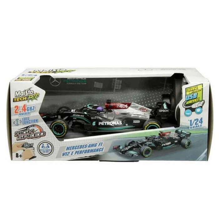 BFS   Maisto 1:24 Kumandalı Mercedes-AMG Petronas F1 W12 E Performance