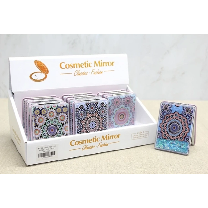 ÇOK SATAN BFS Mandala Desenli Hareketli Sulu El Aynası Alk4585