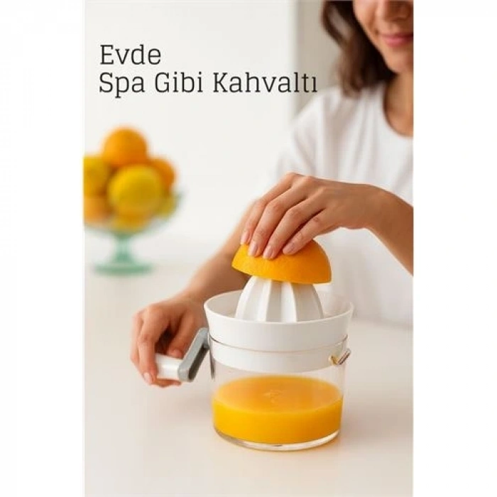 BFS Manuel Kollu Narenciye Sıkacağı – 500 ml Kapasiteli, 17x12 cm, Pratik ve Dayanıklı