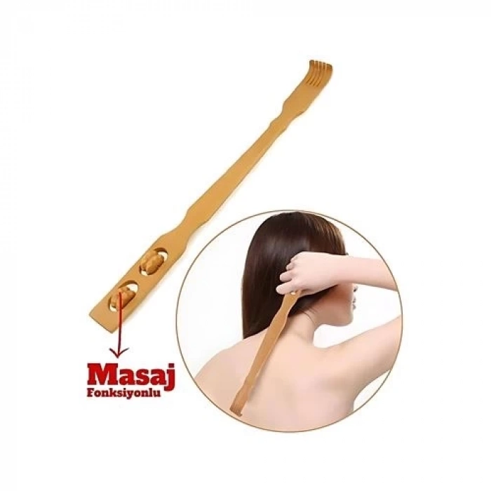 ÇOK SATAN BFS Masajlı Sırt Kaşıma Aparatı - Bambu Sırt Kaşıyıcı